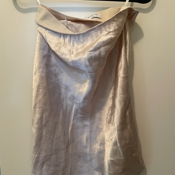 Aritzia Babaton Slip Satin mini skirt - Picture 2 of 3